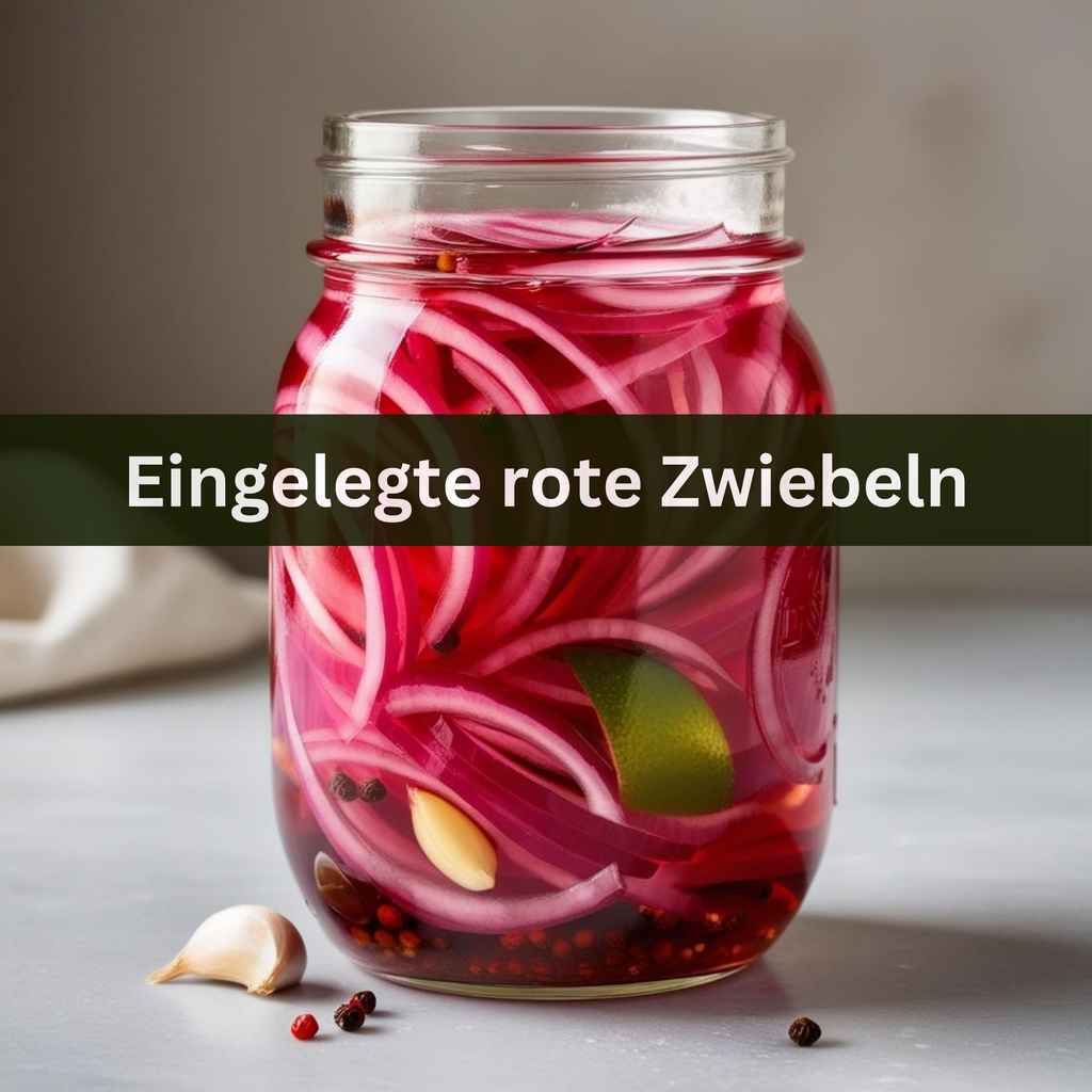 Eingelegte rote Zwiebeln 🧅