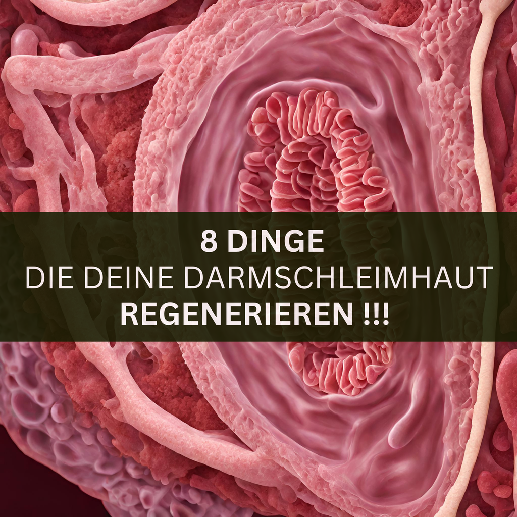 8 Dinge, die deine Darmschleimhaut regenerieren! 💪