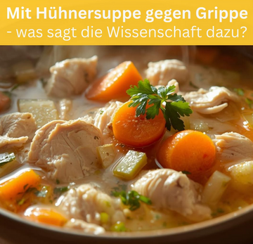 Mit Hühnersuppe gegen Grippe 🍲🤒 - was sagt die Wissenschaft dazu? 🔬