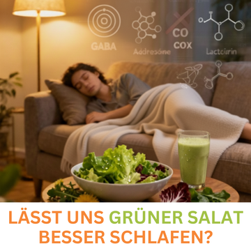 Lässt uns grüner Salat besser schlafen? 🥬💤