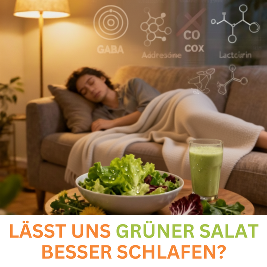 Lässt uns grüner Salat besser schlafen? 🥬💤