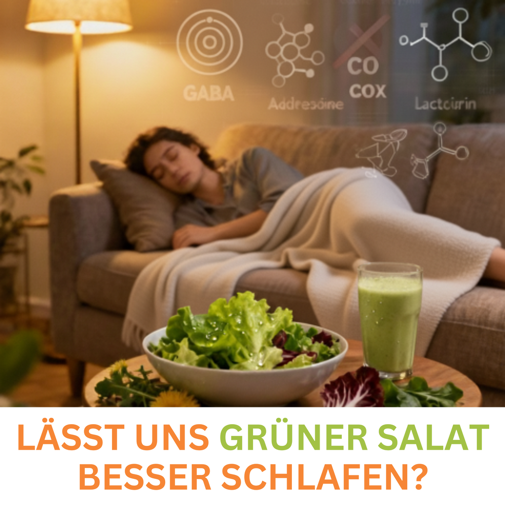 Lässt uns grüner Salat besser schlafen? 🥬💤