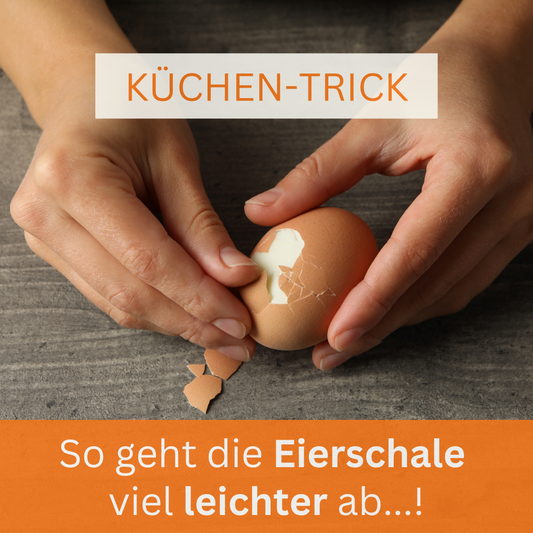 Eier schälen leicht(er) gemacht! 🥚✨