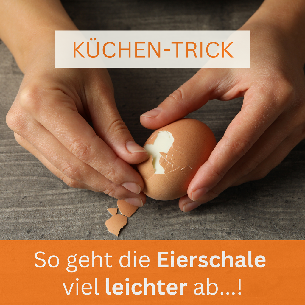 Eier schälen leicht(er) gemacht! 🥚✨