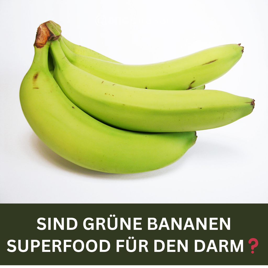 Sind grüne Bananen ein Superfood für den Darm❓🦸♂️
