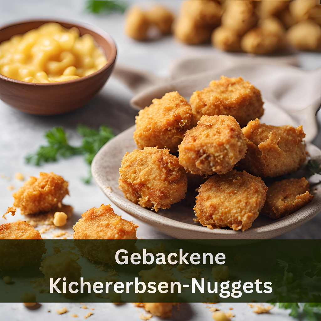 Gebackene Kichererbsen-Nuggets 😋💚