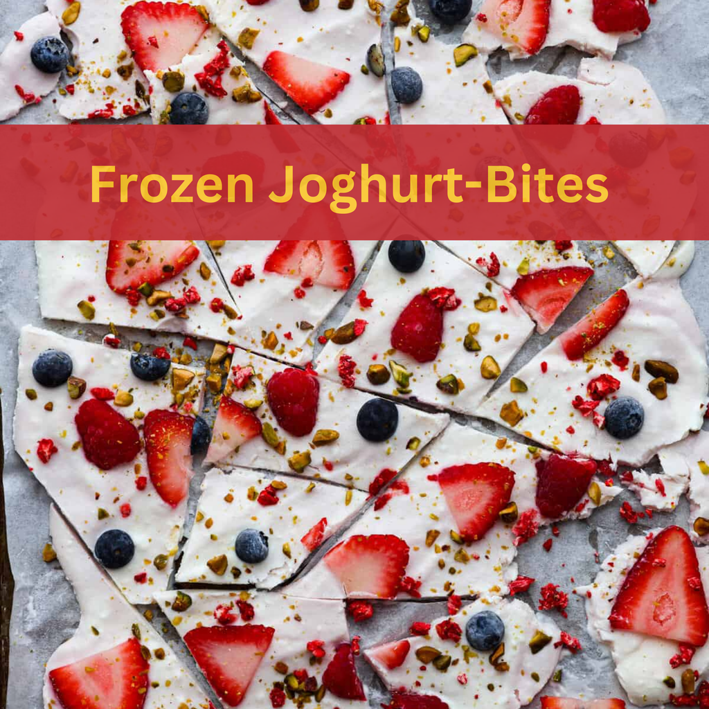 Frozen Joghurt-Bites 🧊🍓
