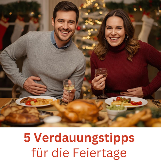 5 Verdauungstipps  für die Feiertage 🍪😋