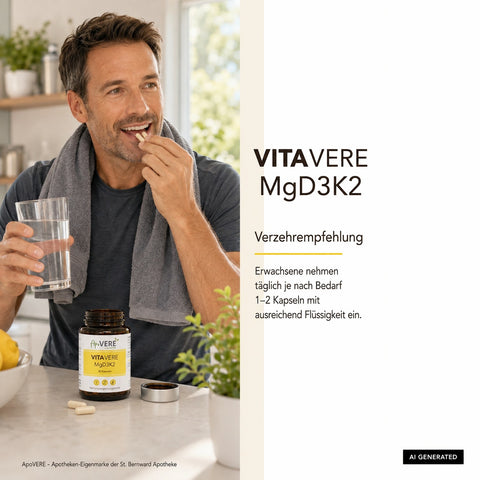 ApoVERE VITAVERE MgD3K2 – Verzehrempfehlung (ältere Fassung)