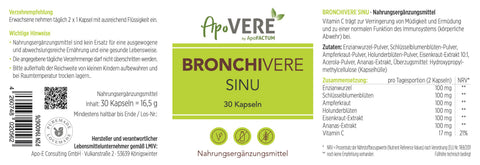 Bronchivere Sinu - ApoVERE
