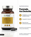 ApoVERE KOHLE 300 – hergestellt in Deutschland nach Puremade-Qualitätsrichtlinien