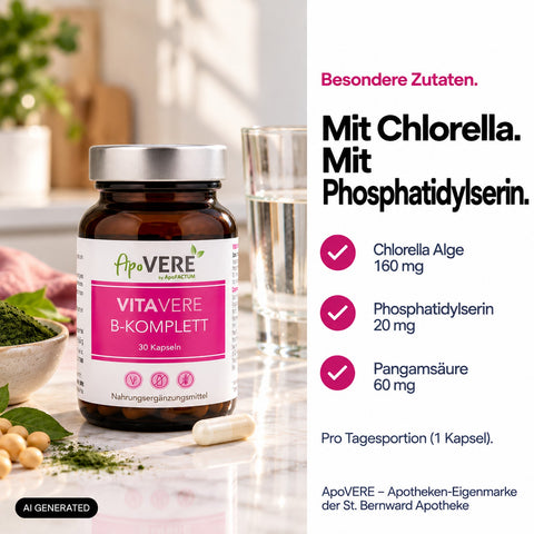ApoVERE VITAVERE B-KOMPLETT – mit Chlorella