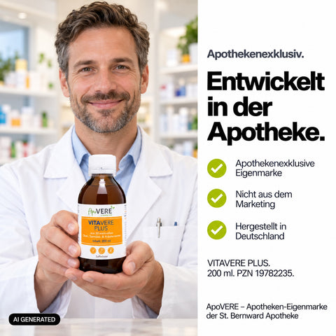 ApoVERE VITAVERE PLUS – aus der Apotheke