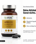 ApoVERE KOHLE 300 – Reine Aktivkohle, nur zwei Bestandteile