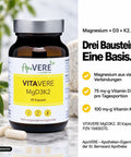 ApoVERE VITAVERE MgD3K2 – drei Bausteine (ältere Fassung)