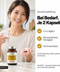 ApoVERE KOHLE 300 – Verzehrempfehlung: 3–4 x täglich je 2 Kapseln