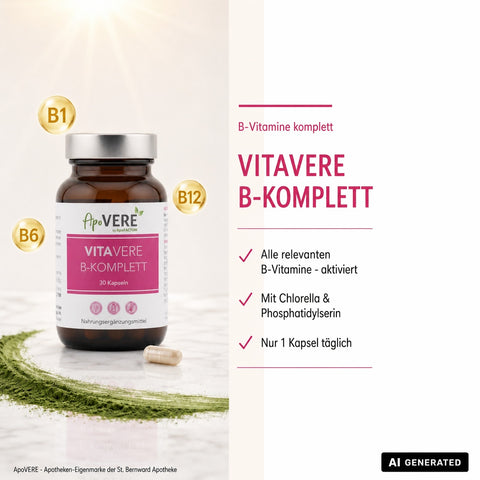 ApoVERE VITAVERE B-KOMPLETT – Verzehrempfehlung (ältere Fassung)