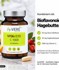 ApoVERE VITAVERE C 1000 – mit natürlichen Begleitstoffen
