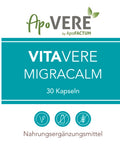 ApoVERE Migracalm – Nahrungsergänzung bei Migräne | St. Bernward Apotheke