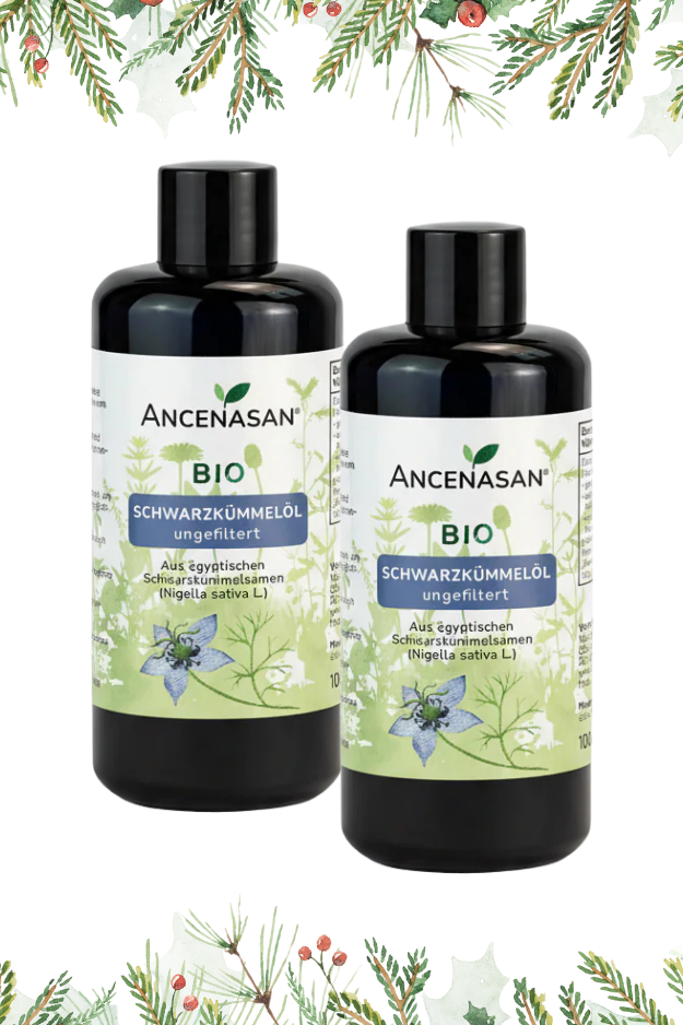Christmas set ANCENASAN® herbal 40g + black cumin oil