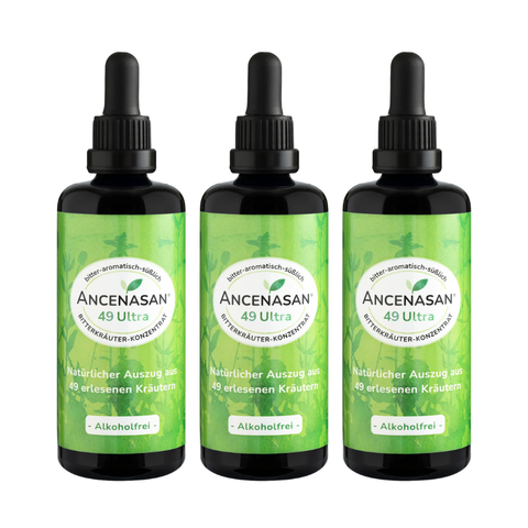 ANCENASAN 49 Bitterkräuter-Konzentrat ULTRA — 100 ml × 3
