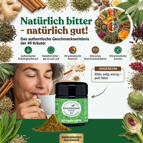 49 Bitterkräuter-Teepulver von ANCENASAN®