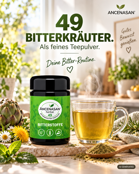 49 Bitterkräuter-Teepulver von ANCENASAN®