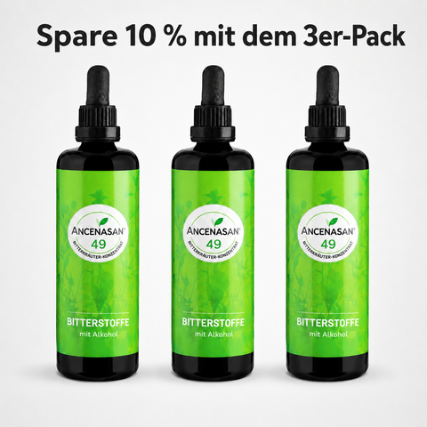 49 BITTER DROPS WITH ALCOHOL ANCENASAN® bitter herb concentrate