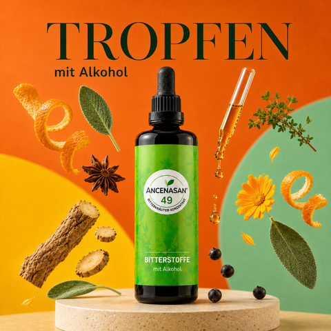 49 Bitterkräuter-Konzentrat von ANCENASAN® - mit Alkohol