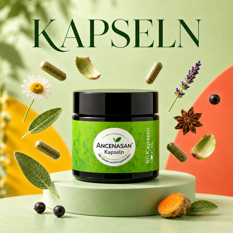 Kapseln mit Cholin von ANCENASAN®