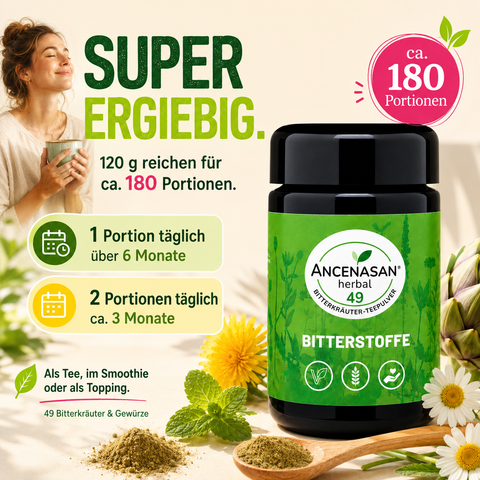 49 Bitterkräuter-Teepulver von ANCENASAN®