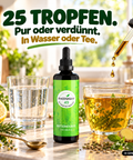 ANCENASAN® 49 Bitterkräuter-Konzentrat – pur oder verdünnt in Wasser oder Tee