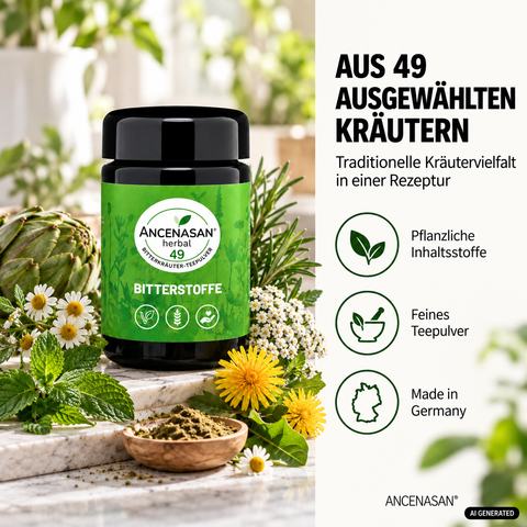 49 Bitterkräuter-Teepulver von ANCENASAN®