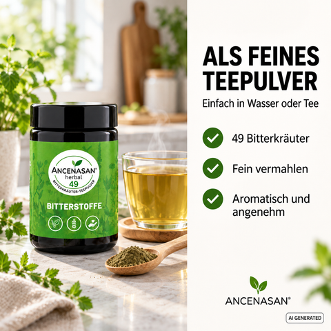 49 Bitterkräuter-Teepulver von ANCENASAN®