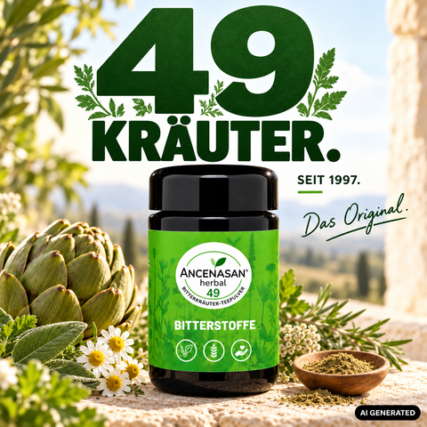 49 Bitterkräuter-Teepulver von ANCENASAN®