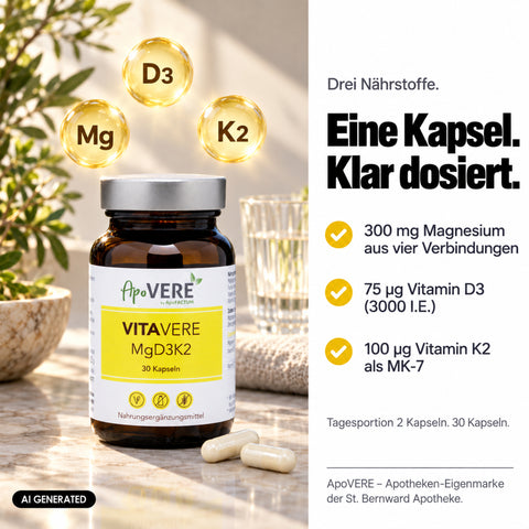 ApoVERE VITAVERE MgD3K2 – Makro