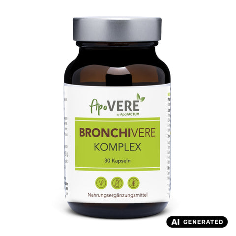 ApoVERE Bronchivere Komplex – 30 Kapseln | St. Bernward (Produktdarstellung, AI generated)