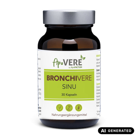 ApoVERE Bronchivere Sinu – 30 Kapseln | St. Bernward (Produktdarstellung, AI generated)