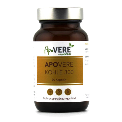 ApoVERE Kohle 300 – Aktivkohle Kapseln | St. Bernward