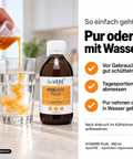 VITAVERE PLUS Produkt Anwendung Mit Wasser (KI-generiertes Bild)