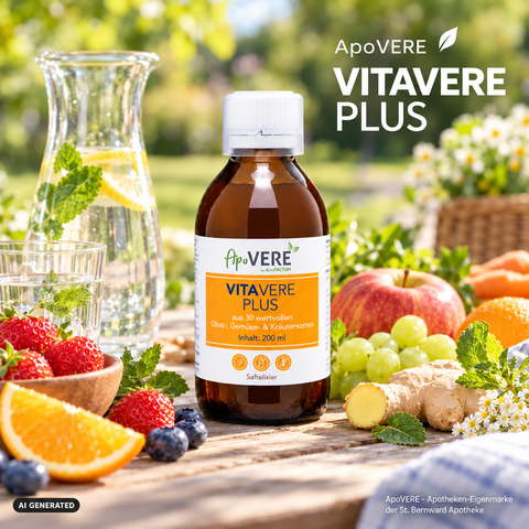 VITAVERE PLUS Produkt Garten (KI-generiertes Bild)