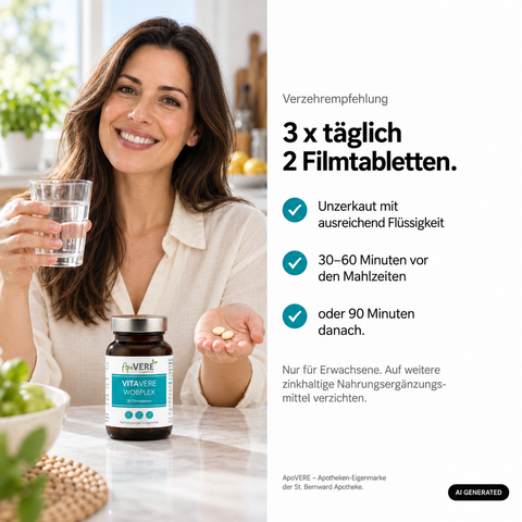 VITAVERE WOBPLEX Person Verzehr Kueche (KI-generiertes Bild)