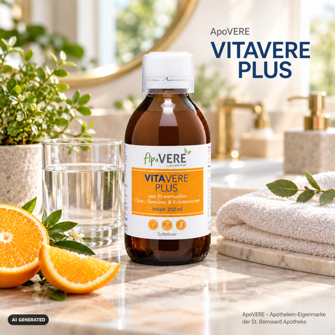 VITAVERE PLUS Produkt Wellness (KI-generiertes Bild)