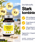 VITAVERE MgD3K2 Person Starke Tage (KI-generiertes Bild)