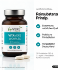VITAVERE WOBPLEX Produkt Reinsubstanzen Clean (KI-generiertes Bild)