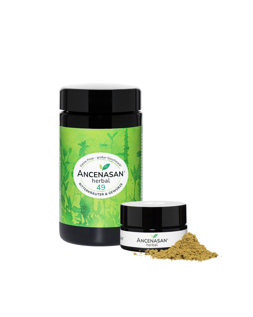 ANCENASAN® herbal 49 Bitterkräuter-/Gewürzmischung (120g+5g Mini)