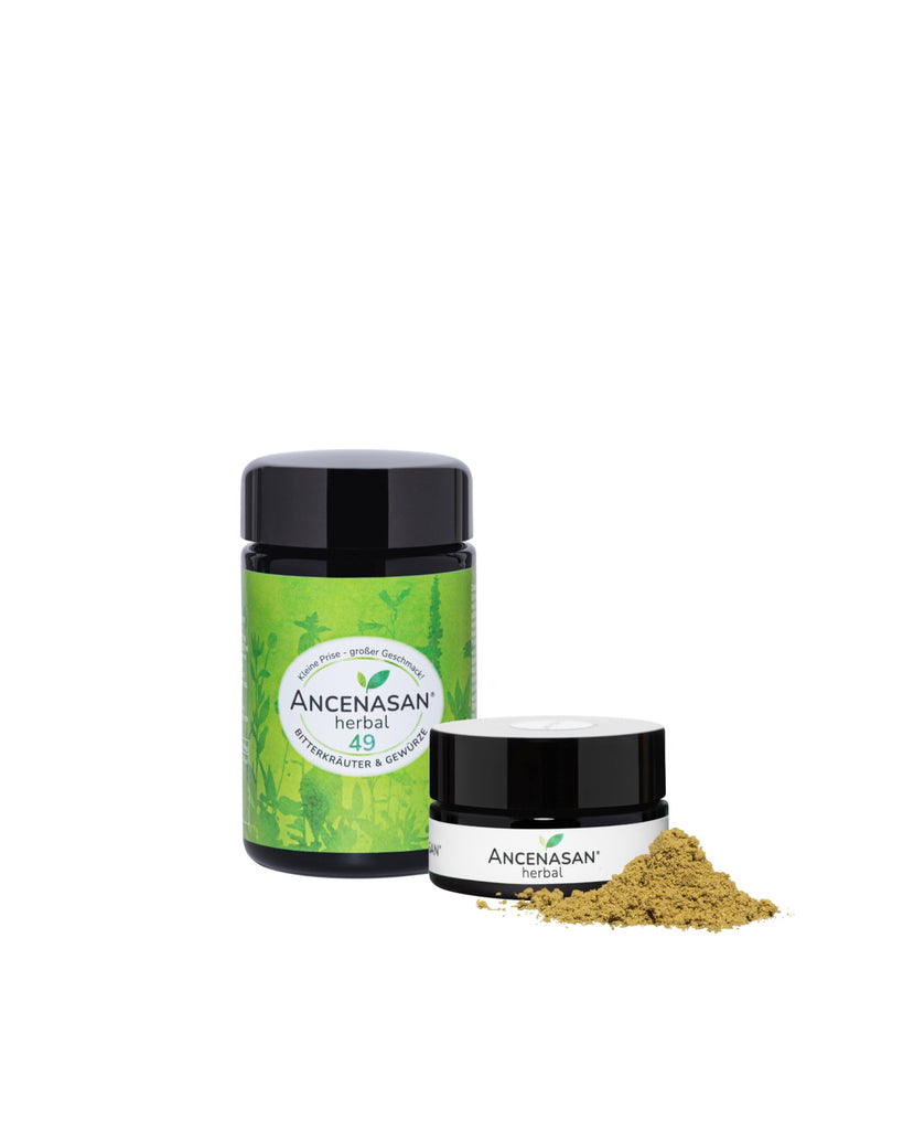 ANCENASAN® herbal 49 Bitterkräuter-/Gewürzmischung (40g+5g Mini